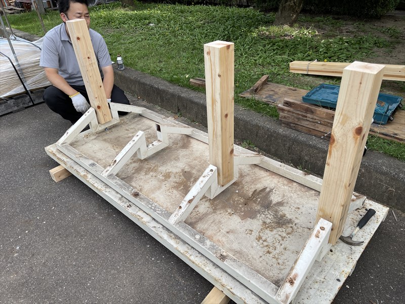 多段棟の耐風・耐震実験のため箱棟を愛陶工で製作しましたよ !(^^)! | 三州瓦の神清 愛知で創業150年超。地震や台風に強い防災瓦・軽量瓦 ...