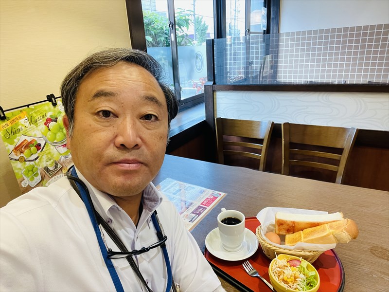 高浜豊田病院で定期診察と血液検査です モーニングはサガミ高浜店さんです 三州瓦の神清 愛知で創業150年超。地震や台風に強い防災瓦・軽量瓦