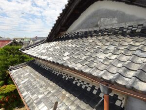 屋根の状態の確認